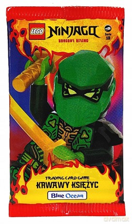 LEGO Ninjago TCG 10 saszetka z kartami 1szt.mix [FIGURKA]