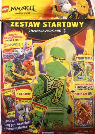 LEGO Ninjago TCG 10 zestaw startowy [FIGURKA]