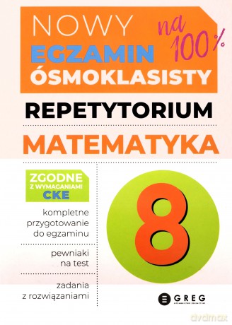 Matematyka. Repetytorium Nowy Egzamin ósmoklasisty 2024/2026 - Roman Gancarczyk [KSIĄŻKA]