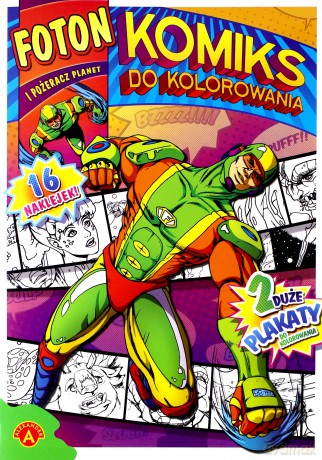 Komiks do kolorowania. Foton... [KSIĄŻKA]