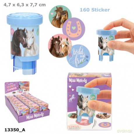 Naklejki w dyspenserze Miss Melody 1szt.mix 13350A