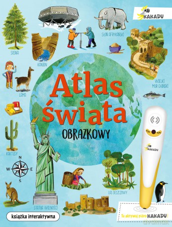 Obrazkowy atlas świata. Kakadu - Catherine Bruzzone [KSIĄŻKA]