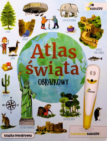 Obrazkowy atlas świata. Kakadu - Catherine Bruzzone [KSIĄŻKA]