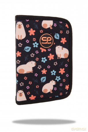 Piórnik jednoklapkowy bez wyposażenia Coolpack Clipper Capybara