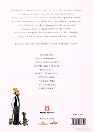 Rok z Findusem. Pettson i Findus - Eva-Lena Larsson [KSIĄŻKA]
