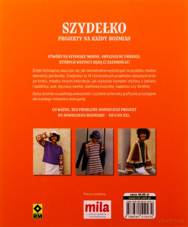 Szydełko Projekty na każdy rozmiar - Meline Miche [KSIĄŻKA]