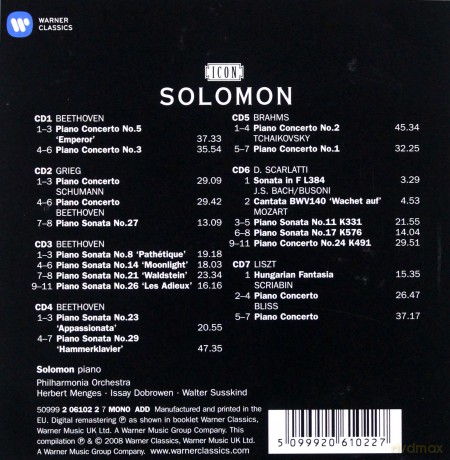 Solomon: Icon: Solomon [7CD]