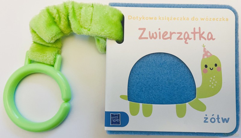 Zwierzątka. Dotykowa książeczka do wózeczka [KSIĄŻKA]