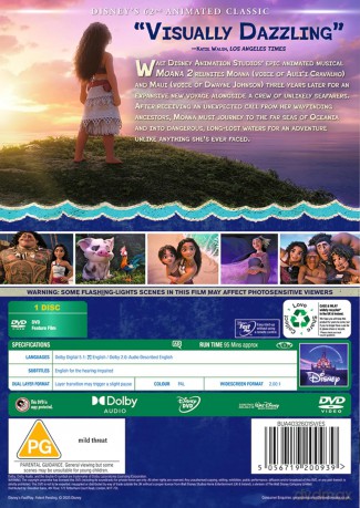 Moana 2 (Vaiana 2) [DVD]