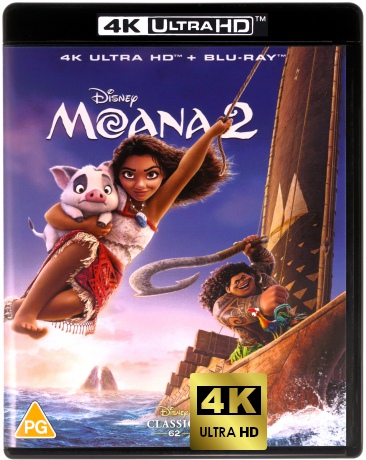 Moana 2 (Vaiana 2) [Blu-Ray 4K]+[Blu-Ray]