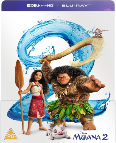 Moana 2 (Vaiana 2) (steelbook) [Blu-Ray 4K]+[Blu-Ray]