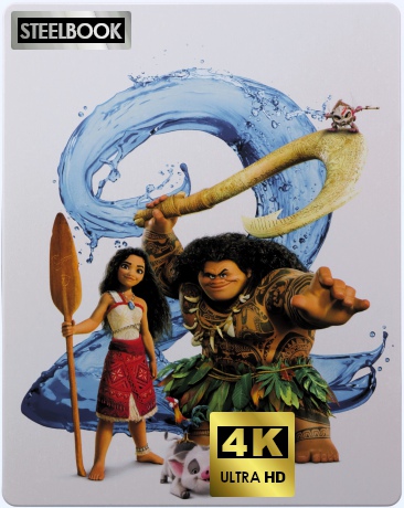 Moana 2 (Vaiana 2) (steelbook) [Blu-Ray 4K]+[Blu-Ray]