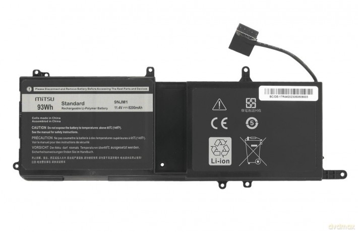 Bateria JK6Y6 do Dell Latitude 3410 3510 Inspiron 5401 5402 5501 5502 5505 3600 mAh (41 Wh) 11.4V
