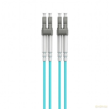 Kabel światłowodowy wielomodowy duplex OM4 50/125, LC/LC, 2m