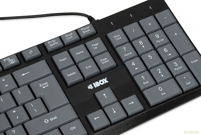 Klawiatura ERIS Grey USB