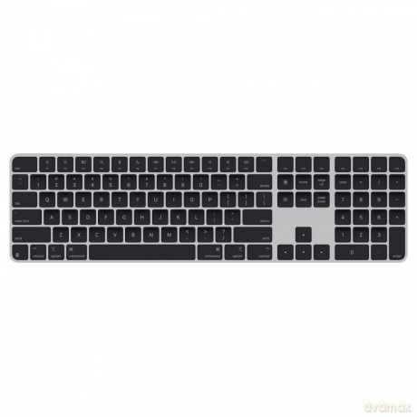 Klawiatura Magic Keyboard z Touch ID i polem numerycznym dla modeli Maca z czipem Apple - angielski (USA) - czarne klawisze