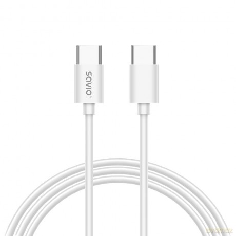 Ładowarka sieciowa LA-10 30W Quick Charge Power Delivery 3.0 Biała + Kabel