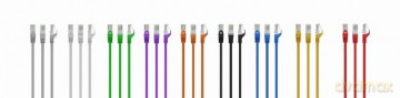 Patch cord kat.6 miedź UTP 1.5m szary