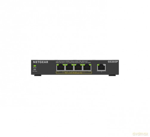 Przełącznik niezarządzalny GS305P-300EUS PoE+ Gigabit 5-portowy SOHO z serii 300