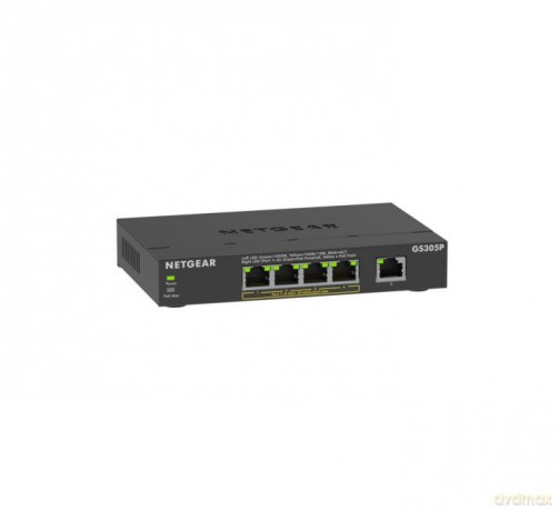 Przełącznik niezarządzalny GS305P-300EUS PoE+ Gigabit 5-portowy SOHO z serii 300