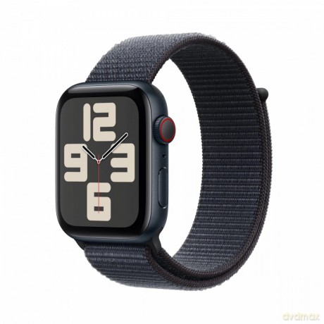 Watch SE GPS + Cellular, koperta 44 mm z aluminium w kolorze północy z opaską sportową w kolorze atramentowym