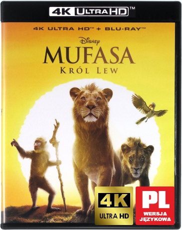 Mufasa: Król Lew [Blu-Ray 4K]+[Blu-Ray]