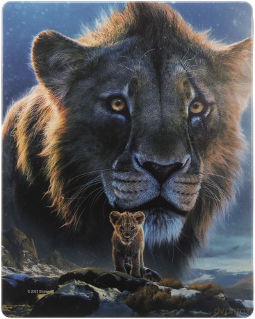Mufasa: Król Lew (steelbook) [Blu-Ray 4K]+[Blu-Ray]