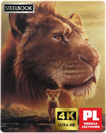 Mufasa: Król Lew (steelbook) [Blu-Ray 4K]+[Blu-Ray]