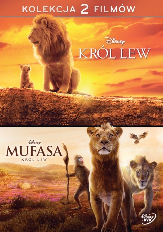 Król Lew 1-2 (Król Lew / Mufasa: Król Lew) [2DVD]