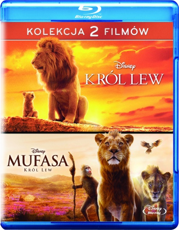Król Lew 1-2 (Król Lew / Mufasa: Król Lew) [2xBlu-Ray]