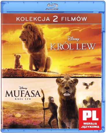 Król Lew 1-2 (Król Lew / Mufasa: Król Lew) [2xBlu-Ray]