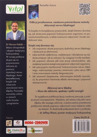 Aktywacja nerwu błędnego - Habib Navaz [KSIĄŻKA]