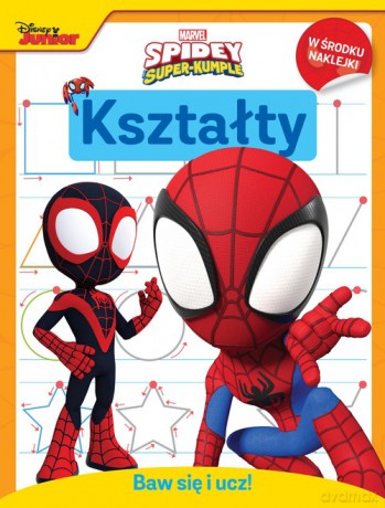 Baw się i ucz! Kształty. Marvel Spidey i Super-kumple [KSIĄŻKA]