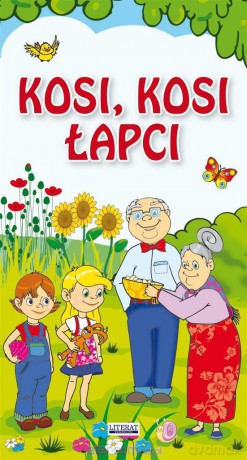 Kosi, kosi łapci. Książeczka harmonijka [KSIĄŻKA]