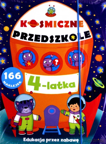Kosmiczne przedszkole 4 latka [KSIĄŻKA]
