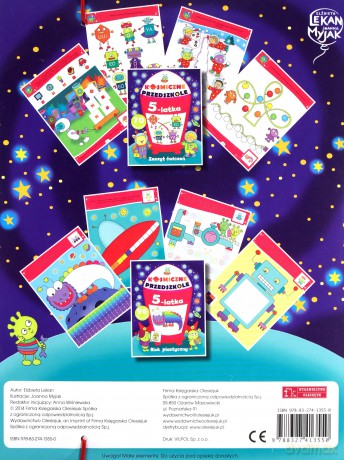 Kosmiczne przedszkole 5 latka [KSIĄŻKA]