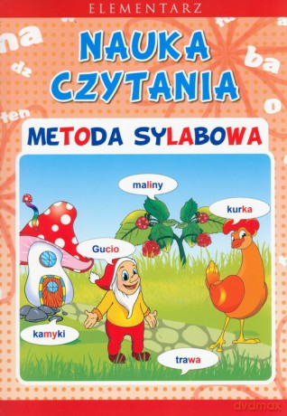 Elementarz nauka czytania . Metoda sylabowa - Beata Guzowska [KSIĄŻKA]