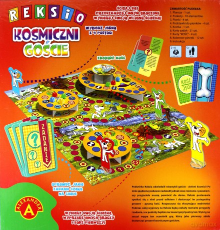 Kosmiczni goście - Reksio 3D [GRA]