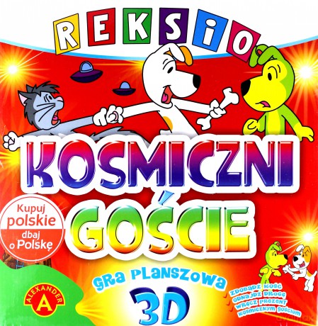 Kosmiczni goście - Reksio 3D [GRA]