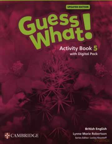 Guess What! British English Level 5 Activity Book with Digital Pack Updated - Lynn Marie Robertson [KSIĄŻKA]