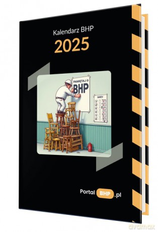 Kalendarz BHP 2025 [KSIĄŻKA]