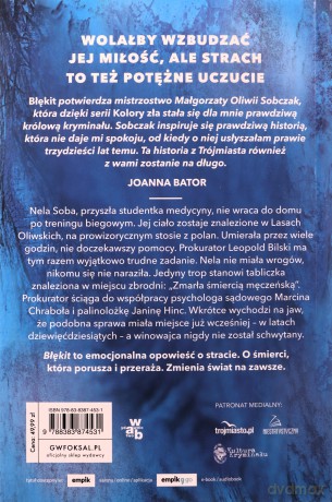 Kolory zła (Tom 5) Błękit - Małgorzata Oliwia Sobczak [KSIĄŻKA]