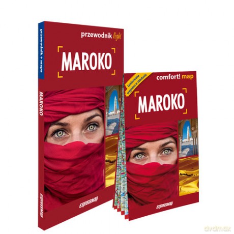 Maroko light: przewodnik + mapa - Hanaf Grażyna [KSIĄŻKA]