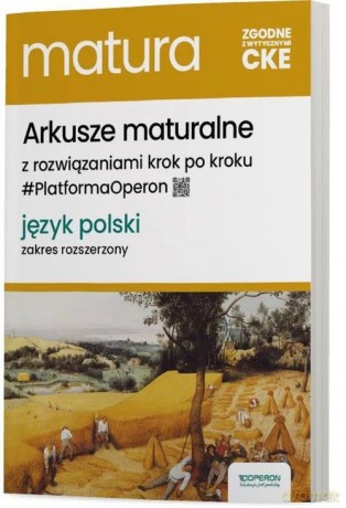 Matura 2025 Arkusze maturalne Język polski Zakres rozszerzony - Aleksandra Marzec [KSIĄŻKA]