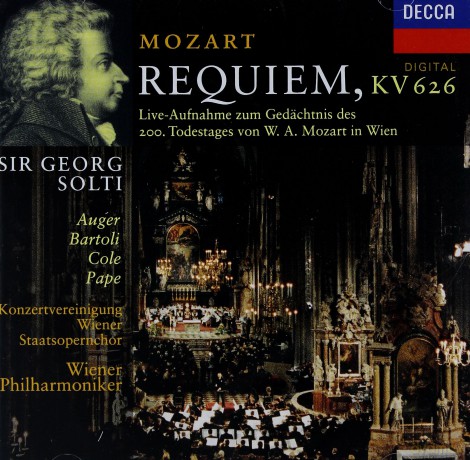 Solti Wp: Mozart:Requiem [CD]
