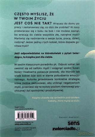 Odpuść sobie! - Susan Nolen-Hoeksema [KSIĄŻKA]