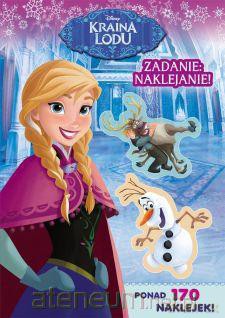 Kraina Lodu. Zadanie naklejanie [KSIĄŻKA]