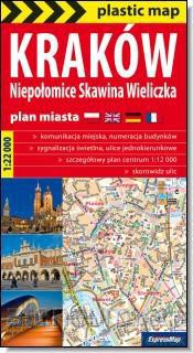Kraków Niepołomice Skawina Wieliczka 4 plany w 1 s [KSIĄŻKA]