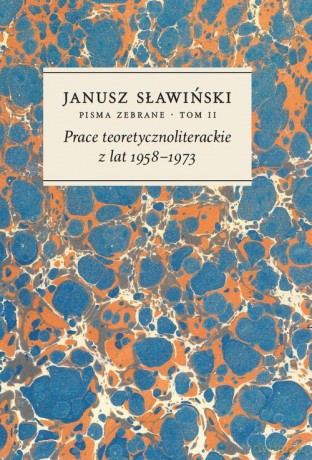 Prace teoretycznoliterackie z lat 1958-1973 (Tom 2) - Janusz Sławiński [KSIĄŻKA]