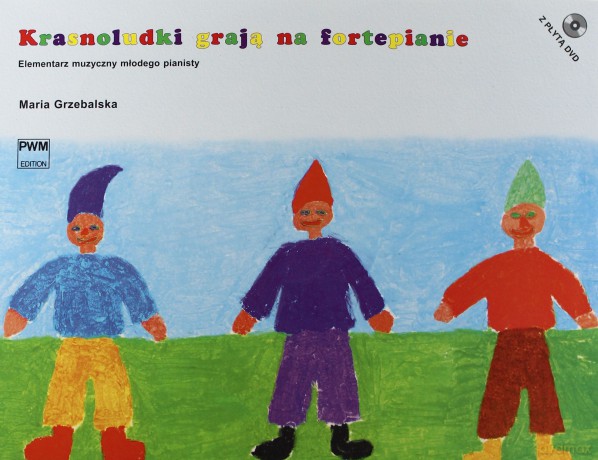 Krasnoludki grają na fortepianie + DVD [KSIĄŻKA]